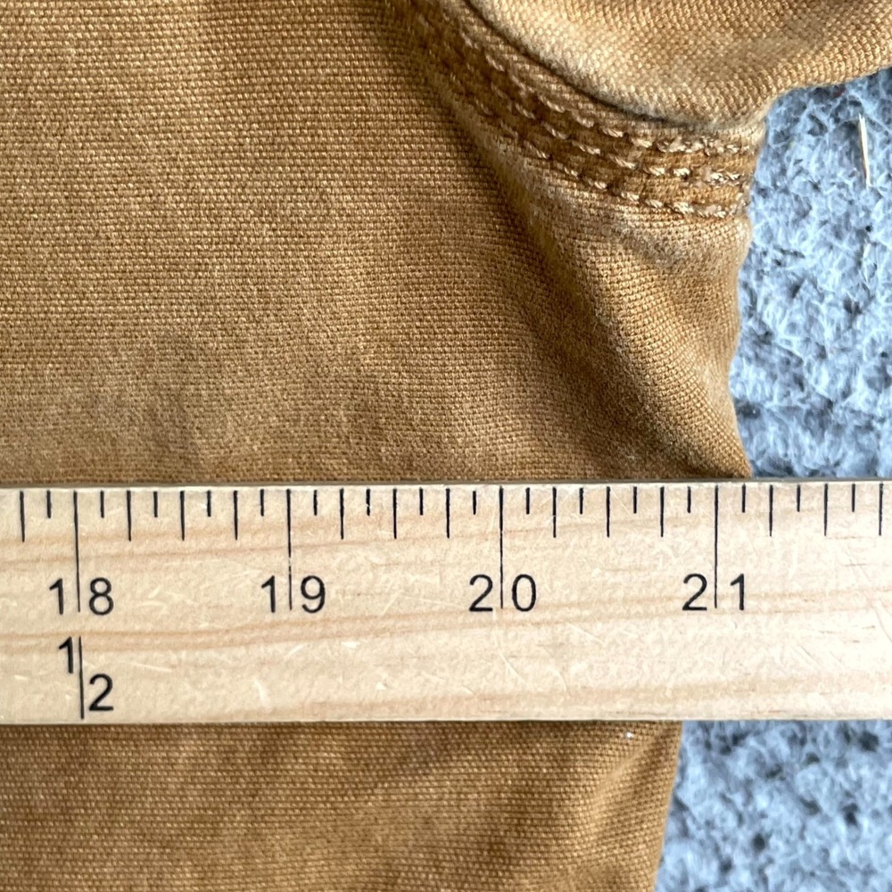 Carhartt Crawford Bomber Jacket Womens Large Relaxed fit Rugged Pockets Workwear - Picture 5 of 9